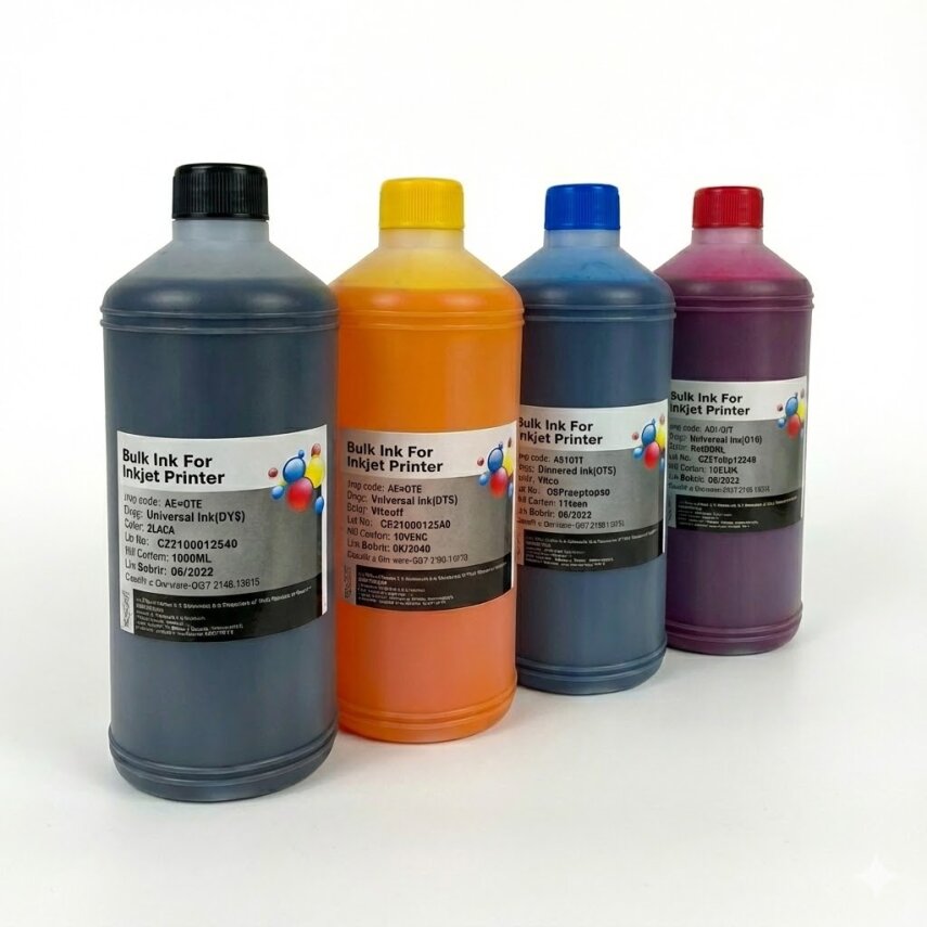 Asyaink Brother Uyumlu 4 Litre (4x1000ML) Tam Takım Mürekkep Seti - Yüksek Kalite Fotoğraf ve Belge Mürekkebi - 1
