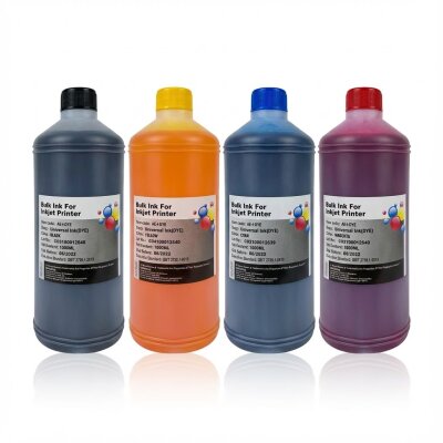 Asyaink Brother Uyumlu 4 Litre (4x1000ML) Tam Takım Mürekkep Seti - Yüksek Kalite Fotoğraf ve Belge Mürekkebi - 2