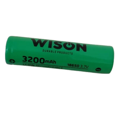 Wison WS-18650 3.7V 3200mAh Li-ion Pil - Güvenilir ve Uzun Ömürlü Enerji